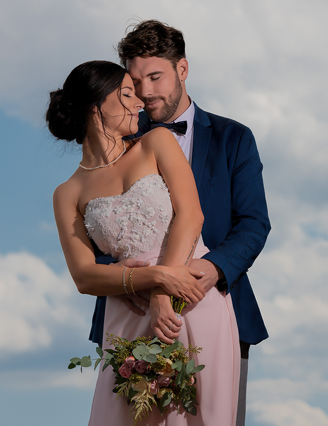 Paarshooting mit Braut und Bräutigam – Hochzeitsfotograf Ulrich Roth, Rhein-Neckar