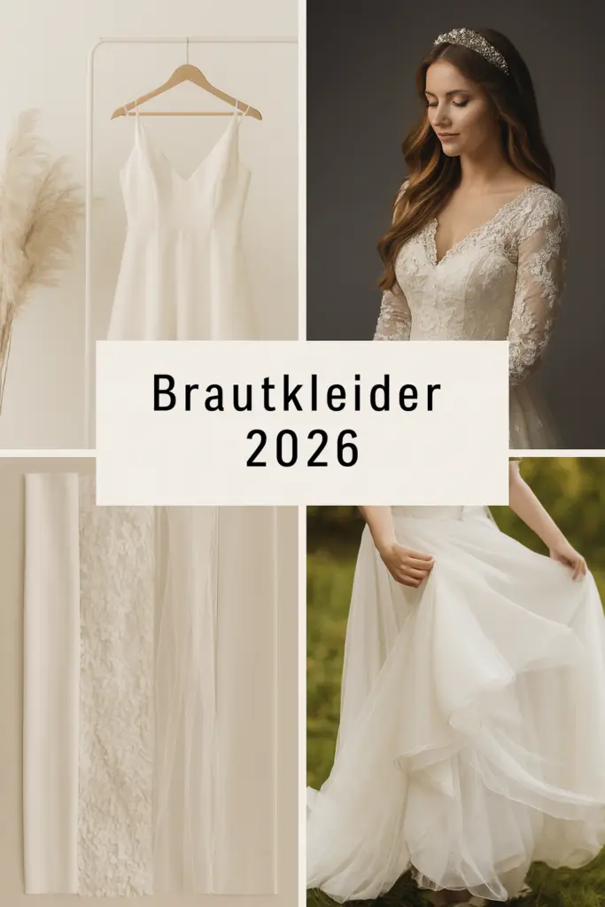 Brautkleider Trends 2026 – moderne Stile von Boho bis Vintage