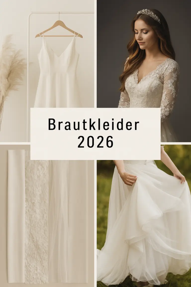 Brautkleider Trends 2026 – moderne Stile von Boho bis Vintage
